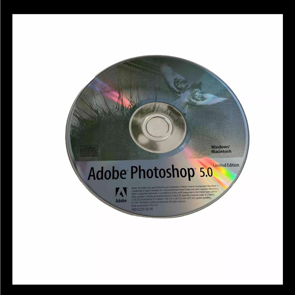 Adobe Photoshop 5.0 Software NO Access Key!!